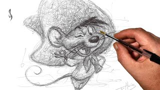 How To Draw Speedy Gonzales Cool Scribble Art Style