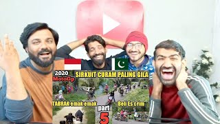 MotoGp 2020 Sirkuit CURAM paling BRUTAL part 5 - parodi motogp.Pakistani Reaction.