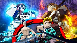 ROBLOX The Strongest Battlegrounds FUNNY MOMENTS (MEMES)  (Part 5)