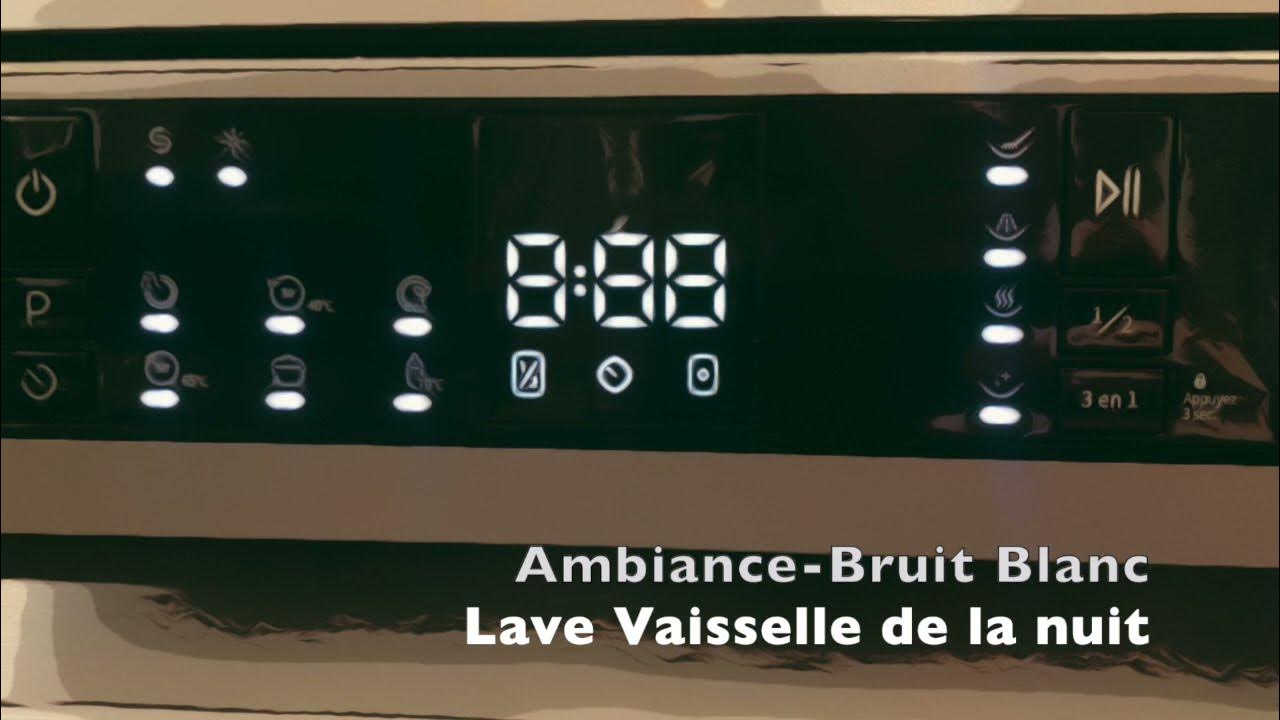 Ambiance Bruit Blanc / Lave Vaisselle de la Nuit / + 3 Heures / ASMR Relaxation YouTube