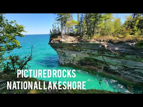 A day Hike in Pictured Rocks National Lakeshore.