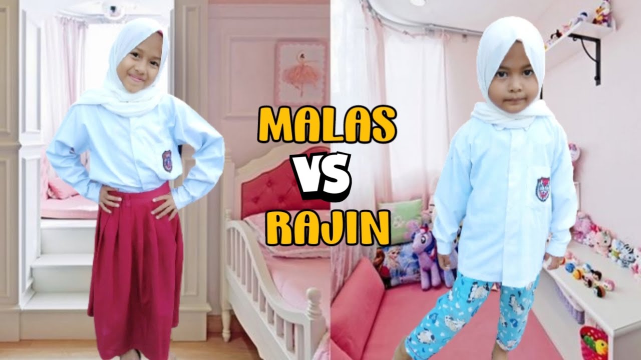 SISWA RAJIN VS SISWA MALAS SAAT SEKOLAH ONLINE - Revina Syakira