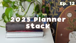 2025 Planner Stack - Travelers Notebook and Erin Condren A5 Daily | Commonplace & Update | Ep. 12