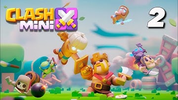 CLASH MINI Gameplay walkthrough Part 2 iOS | ANDROID