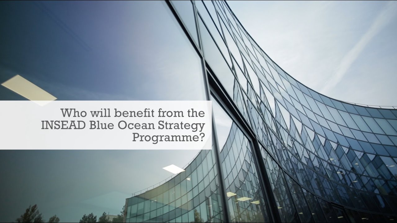 INSEAD Blue Ocean Strategy Programme who will benefit? YouTube