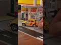 1/64 Shell Gas Station Building Scene Model with Light (Cars Figures not Included)