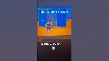 POV: You have a macro. #shorts #viral #viralvideo #macro #memes #funny #fortnite #gaming