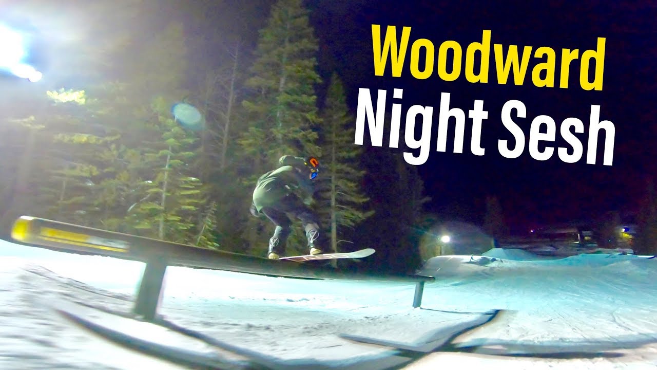 WOODWARD at BOREAL NIGHT SHRED & ROLLERBOARD SESSION!! YouTube