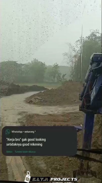 story wa tanjung mas ninggal janji || udane mongso ketigo || story wa excavator