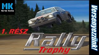 Versenyezzünk! - Rally Trophy (PC) bemutató [HUN] | A veteránautók feltámadtak! (1. rész)