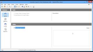 CAT 11 Open Office Base LEsson 29