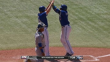 Encarnacion hits a two-run homer