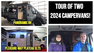 Tours of 2024 Pleasure-way Plateau XLTS &amp; Panoramic RV!