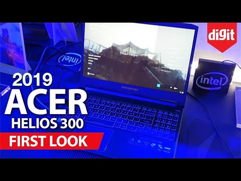 2019 Acer Predator Helios 300 Gaming Laptop First Look