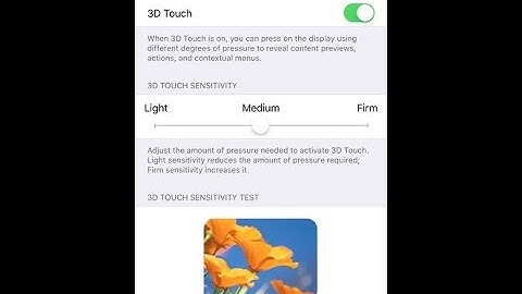 How to disable 3D Touch - iPhone 6s/6s Plus