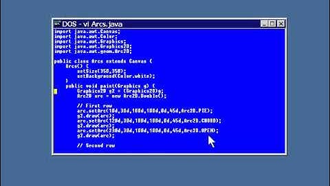 Lesson2 Arcs | Java Graphics Tutorial