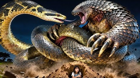 【2025 Newest Movie】🦎A mutant monster battles a giant python to save a little girl! 🐍#movie #film