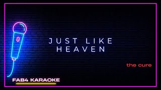 the cure · just like heaven (karaoke version)