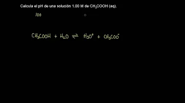 ¿Por qué los ácidos débiles reaccionan con el agua?