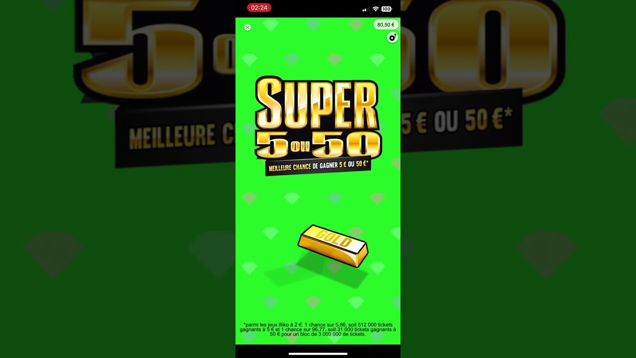 Session grattage fdj en ligne mise 50€ 🍀🤩