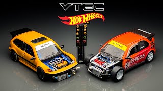 Honda Civic EK9 K20 Vtec FWD Drag Hot Wheel Custom