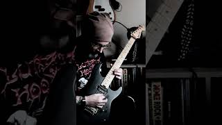 Invaders Synthwave Guitar Solo #shorts