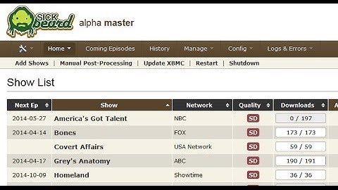 Automatic 1-step AtoMiC Sick Beard installer for Ubuntu