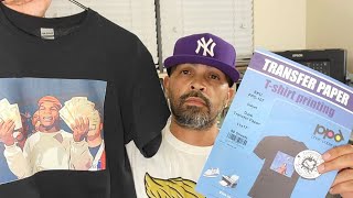 Heat Transfer Paper | Sublimation | Cotton T-shirt (Tutorial) screenshot 4