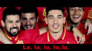 La Roja Baila (Himno Oficial de la Selección Española) (Karaoke)