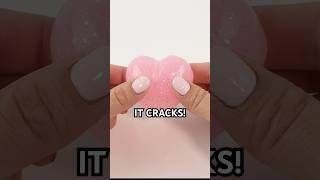 Can you crack a squishy?!  #satisfying #asmr #diy #craft #clay #squishy #viral #resin #nailpolish