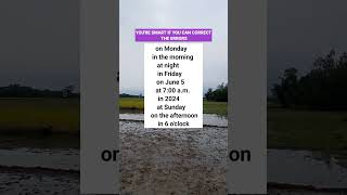 Time expressions need the right preposition-small words, big impact #learnenglish #spokenenglish