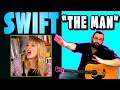 Guitarist REACTS to Taylor Swift THE MAN, Tiny Desk Concert