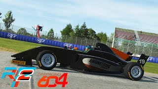 Testing rFactor 2's Newest Free Car - The Tatuus MSV F3-020