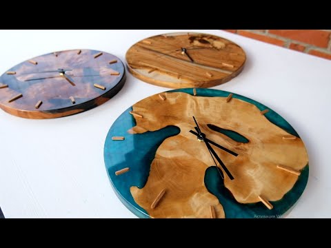 Wideo: Zegary Epoksydowe: Jak Powstają Zegary Z Drewna I żywicy Epoksydowej? Jak Się Nimi Zająć? Przykłady Produktów
