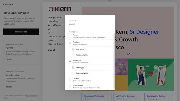 Squarespace API creation