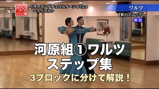 河原央・新井いづみ組「スタンダードステップ集」①ワルツ