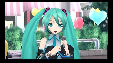 Hatsune Miku Project Diva 2nd AI Kotoba PV