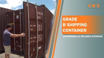 Grade B Shipping Container | Affordable & Reliable Storage Solution