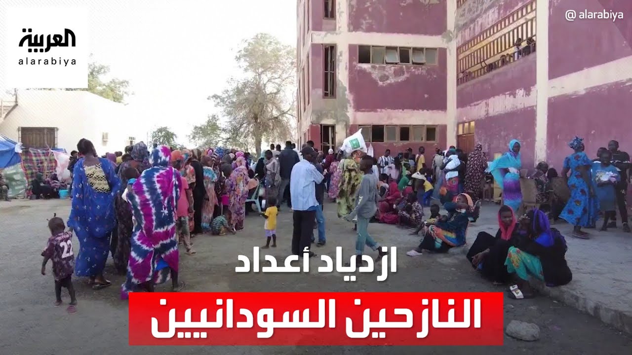 ازدياد أعداد النازحين إلى 6.7 مليون سوداني داخل السودان وخارجه منذ بدء الحرب