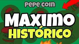 ¡PepeCoin Alcanza Nuevo Record! Hits All Time High on Market Rising #pepecoin