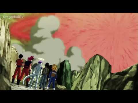 Goku, vegeta, frezzer, Gohan y 17 derrotan a aniraza [Dragon Ball Super español latino HD]