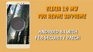 ELIXIR 1.0 MW OREO ROM  FOR REDMI 3S/PRIME