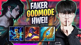 FAKER LITERALLY GOD MODE WITH HWEI!  T1 Faker Plays Hwei MID vs Syndra! | Season 2024