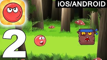 Red Ball 4 - Level 16-30 - Part 2 - Gameplay Walkthrough Video (iOS Android)