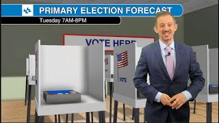 What's the weather like for Primary Election Day in South-Central PA? Joe Martucci has the forecast