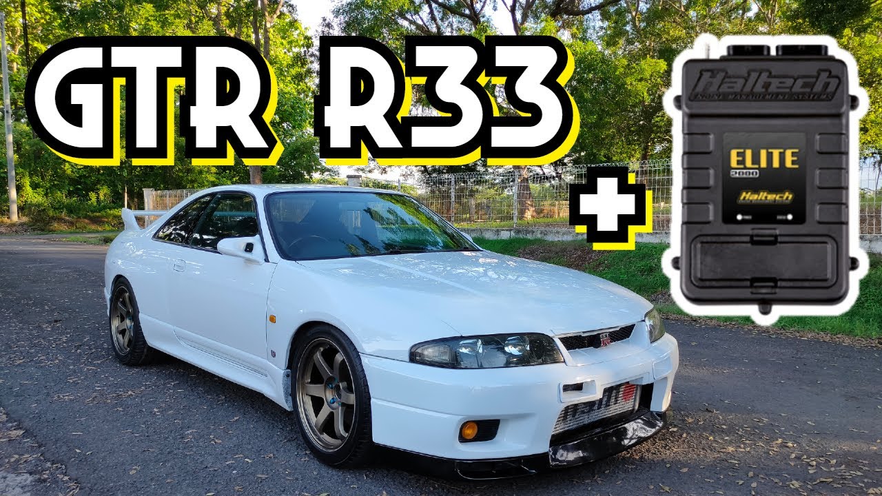 INSTALACION de HALTECH ELITE 2000 en NISSAN SKYLINE GTR R33 ...
