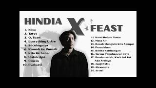 Playlist Santai Hindia &amp; Feast | Lagu Galau Indonesia Penuh Makna