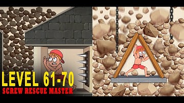 Screw Rescue Master - Android Gameplay - Level 61-70