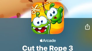 We’re going on an adventure in cut the rope 3￼