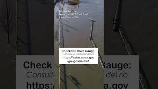 Stay Informed, Check the River Gauge during Flood Season